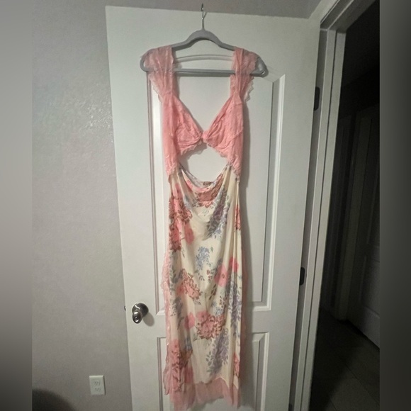 Free People Suddenly Fine Maxi Slip - Picture 2 of 5